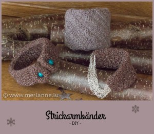 Strickarmband